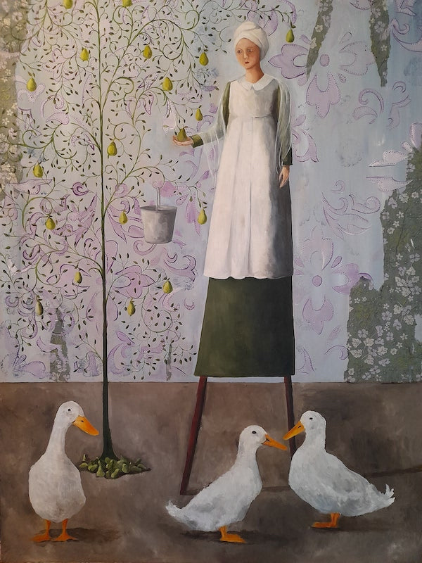 Three Aylsbury Ducks and a Pear Tree